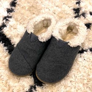 Toms Grey Slippers